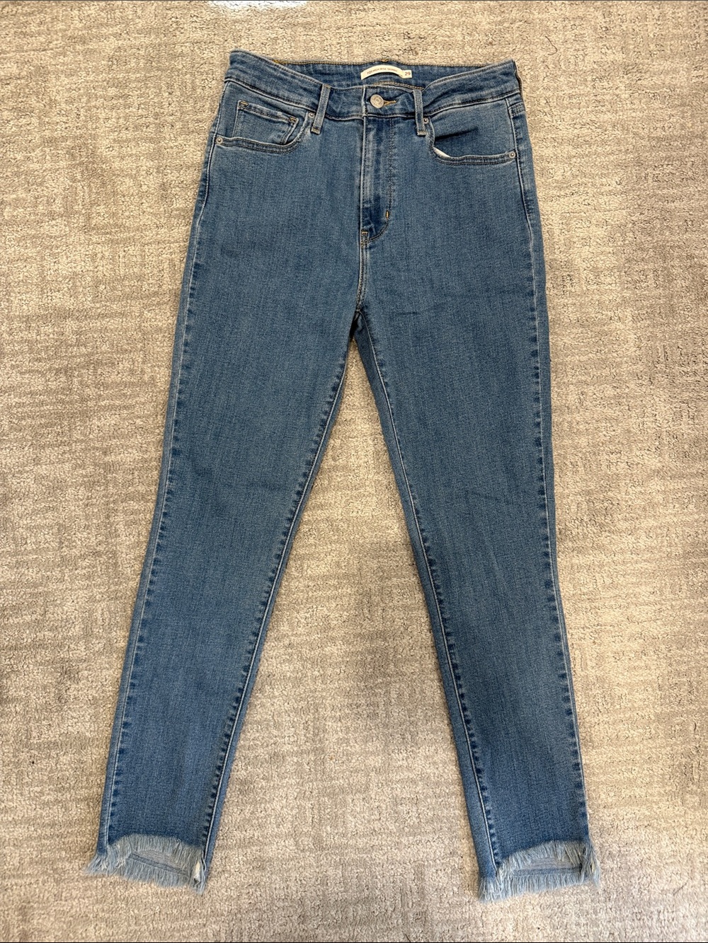 Levi's Skinny Jeans in Blue Wash